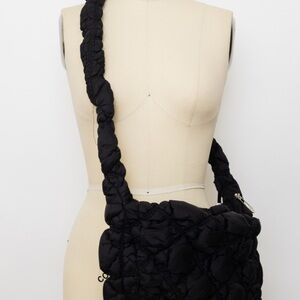 Black Quilted Shoulder Bag New In Packaging Wear It Two Ways